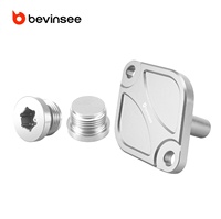 BEVINSEE N54 N55 S55 Moteurs Bouchons de thermostat d'huile Logement du thermostat Couvercle pour BMW E90 E91 E92 E93 F20 F30