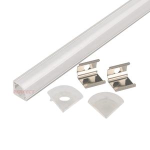 Mince <span class=keywords><strong>4mm</strong></span> A MENÉ LE Profil D'éclairage D'angle Profilé 45 Degrés Angle En Aluminium DE Canal De LED - Product Image 5