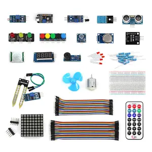 ชุดอุปกรณ์เสริมชุดพัฒนาเซ็นเซอร์สายจัมเปอร์ LED สําหรับ Arduino