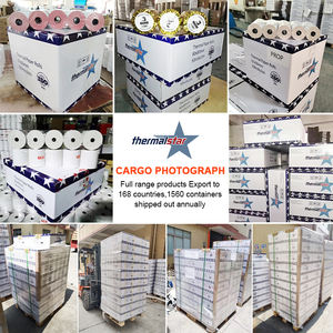 Rollos de papel térmico de caja registradora blanca 80x80mm para sistema Pos - Product Image 4