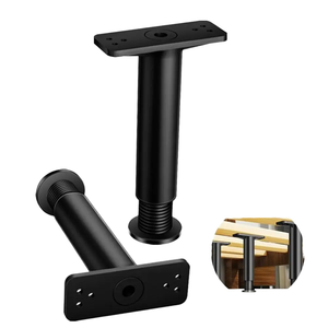 Pieds de support réglables pour cadre de lit, empêchent les lattes de lit de s'effondrer ou de se déformer, robustes, pour lit, canapé, <span class=keywords><strong>table</strong></span>, commode, chaise - Product Image 1
