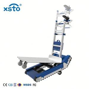 इलेक्ट्रिक हैंड ट्रक 420 किलोग्राम मोटर चालित गाड़ी <span class=keywords><strong>4</strong></span> पहिया पर्वतारोही भारी भार सीढ़ी चढ़ने वाली ट्रॉली - Product Image 5