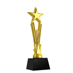 सिल्वर क्रिस्टल क्राफ्ट्स, गोल्ड मेटल स्टार ट्रॉफी के 9 क्रिस्टल ग्लास पुरस्कार विजेता - Product Image 2