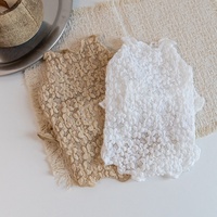 Magnifique pull pour animaux de compagnie, vêtements avec décorations en dentelle, tenue chaude pour chiens et chats de petite race, Teddy, Bichon, automne, hiver, usage quotidien