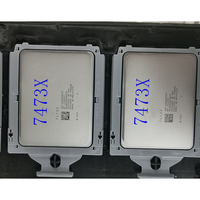 Prosesor AMD 7473X Server CPU 24 Core 48 Thread 2.4GHz Base 3.7GHz Boost SP3 Socket 240W