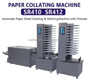 <strong>SR</strong> Series <strong>Fast</strong> Speed Automatic Paper Collator Machine Exercise Book Booklet Making Machine Book Collating Gathering Machine - Product Image 2