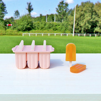 Fabricant en gros de moules en silicone de qualité alimentaire pour glaces et sucettes glacées en forme de cubes avec logo personnalisé à vendre