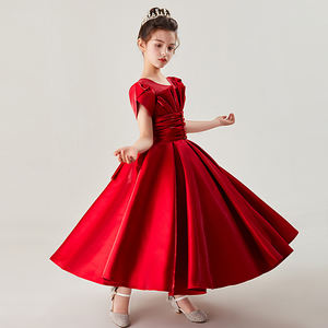 Robes de <span class=keywords><strong>princesse</strong></span> pour filles, robes de soirée longues de luxe pour enfants de 2 à 14 ans, costume de fête d'anniversaire, <span class=keywords><strong>robe</strong></span> de bal en forme de A - Product Image 2