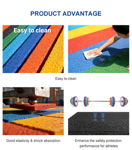 Free Sample Epdm Granules Sbr Rubber Rubber Epdm Elastic Rubber Granules For Safe Playground Flooring Artificial Grass Infill - Product Image 3