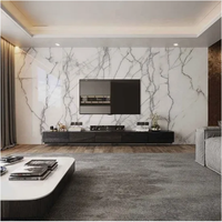 2025 vente chaude matériau de construction or haute brillance 3D PVC feuille de marbre panneau mural UV marbre feuille de plastique