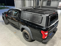 Capot de benne de camion en aluminium robuste résistant à la rouille, coque de camping-car pour camion, installation sans perçage, panneaux MOLLE relevables, personnalisable