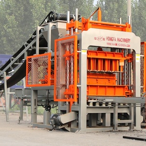 Nouvelle machine à fabriquer des pavés entièrement automatique HongFa avec des machines à fabriquer des blocs de béton QT5 - Product Image 3