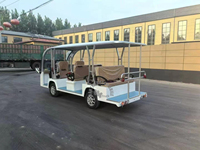 Personnalisé 11 Passagers Nouvelle Vue Voir Visite Touristique Électrique Mini Bus Touristique