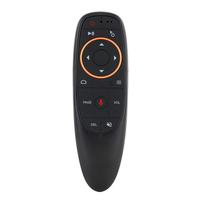 Télécommande Air Mouse G10S avec capteur G, fonction vocale, code automatique et code fixe, code roulant, sans fil 2,4 GHz pour Smart TV Box