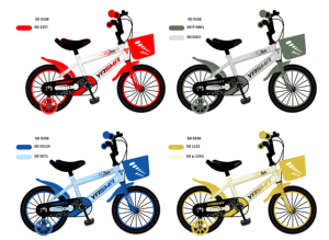 UNIQUEMENT B2B - Prix Abordable - Vélo Rouge d'Usine pour Enfants de 2 à 10 Ans (12-16-20 Pouces) - Idéal comme Cadeau pour Garçon - Product Image 2
