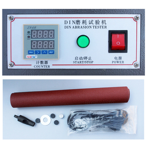 DIN 53516 SATRA TM 174 Bester Preis Gummi DIN Abrieb tester Schuhe Tragen Gummi DIN Abrieb prüfmaschine - Product Image 5