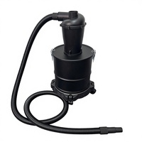 Collecteur de poussière cyclonique haute vitesse en plastique pour usage commercial, séparateur de sciure de bois, extraction de débris de garage pour le travail du bois