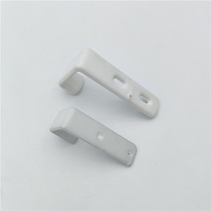 Crochet de lit en plastique blanc 25 mm, crochet antidérapant pour accessoires de quincaillerie de meubles - Product Image 2