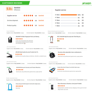 Candado Inteligente de Acero Resistente con Huella Dactilar, IP67 Impermeable, con Combinación de Contraseña <span class=keywords><strong>para</strong></span> Bicicleta Eléctrica y Scooter - Product Image 4