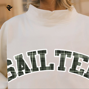 Tuta Sportiva Personalizzata con Patch Ricamate, Set Due Pezzi con Pantaloncini per <span class=keywords><strong>Donne</strong></span>, Felpa di Alta Qualità con Collo Rotondo e Pantaloncini - Product Image 3