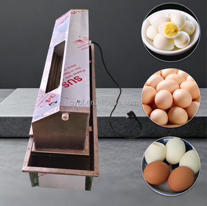 Machine à peler les œufs automatique en acier inoxydable pour l'industrie agroalimentaire, modèle 2026, pour l'épluchage des coquilles d'œufs - Product Image 1