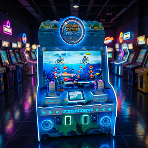 Máquina de Pesca Arcade Treasure Island para 2 Jugadores, Operada con Monedas, Juego de Pesca con Premios, 350W - Product Image 6