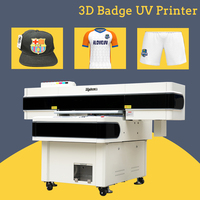 Texture gaufrée 3D TPU Pacthes imprimante à plat séchage UV imprimante à plat machines d'imprimante Uv DTF pour plastique acrylique