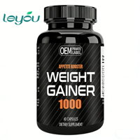 Gainer de Poids Haute Puissance avec Logo Personnalisé, 1000 Capsules pour une Prise de Poids Saine, Vitamines pour Femmes Enceintes et Nouveaux-nés