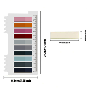 Gói đa dạng của nhãn dán chỉ mục thú cưng tự dính dấu trang đầy màu sắc cho học sinh đọc & đánh dấu vật tư văn phòng phẩm - Product Image 4