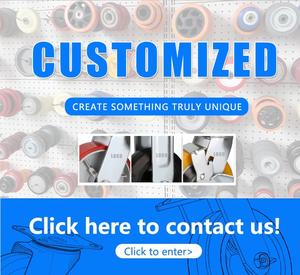 Kleine Rollen 4/5/6/8 Zoll drehbare feste Verriegelung <span class=keywords><strong>Pu</strong></span> Steel Core Hoch leistungs rollen - Product Image 6