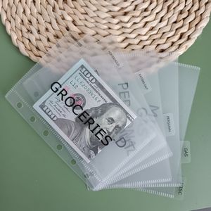 Divisori Personalizzati Durevoli e Flessibili con Linguette Preformate Opache e Trasparenti per Risparmi e Sfide di Risparmio, Formato A7 A6 - Product Image 5