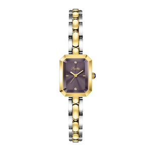 <span class=keywords><strong>Montre</strong></span> à quartz vintage Scottie 9808 carrée avec bracelet en acier et fines chaînes, style Champ, pour <span class=keywords><strong>femme</strong></span>, pour le commerce transfrontalier - Product Image 6