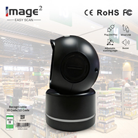Escáner de Código de Barras de Escritorio T780, Manos Libres, USB, Compatible con Códigos de Barras 1D y 2D, Sensor de Imagen para Almacenes y Supermercados, Garantía de 1 Año