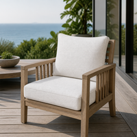 Coussins en acrylique teint sur mesure de qualité supérieure Hodon, résistants à la décoloration, hydrofuges et résistants au soleil, pour véranda privée et jardin