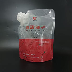 Bolsa con Boquilla Reciclable a Prueba de Humedad al por Mayor con Impresión en Huecograbado y Logotipo Personalizado para Bolsas de Plástico PE con Boquilla para Condimentos - Product Image 1