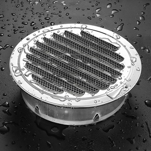 <span class=keywords><strong>Rejilla</strong></span> de Ventilación Redonda Moderna para Exteriores, Resistente a la Lluvia, de Acero Inoxidable SS304, Cubierta de Ventilación de Pared, <span class=keywords><strong>Rejilla</strong></span> Protectora Contra la Intemperie, para Hogar, Eayvent HVAC - Product Image 3
