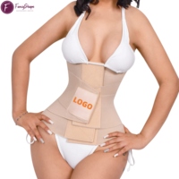 Ceinture Gainante Amincissante à Double Compression Ferme avec Logo Personnalisé, Soutien Dorsal Ajustable, Entraîneur de Taille