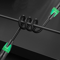 Câble Audio Mâle-Mâle PVC Conducteur en Cuivre Nu Blindage Tressé Mylar Connexion Directe Cœur de Haut-Parleur KTV XLR Stéréo à 3 Broches