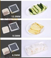 Goede kwaliteit handmatige groentehakker aardappelsnijder mes accessoires