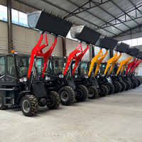 Minipala Gommata Diesel 4x4 Certificata CE EPA di Alta Qualità, con Motore, Cambio e Pompa ad Alta Efficienza per Uso Agricolo