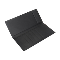 Porte-menu en cuir PU personnalisé, porte-menu pour restaurant, café, dossier de menu pour hôtel, bar, logo personnalisé, OEM, vente en gros, en vrac