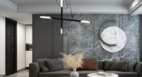 Panneaux PVC modernes personnalisés avec logo, motif marbre UV, étanches, ignifuges, insonorisants, résistants à la chaleur, pour la maison et les appartements