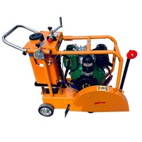 Coupe-béton diesel Vorsan pour la découpe de routes et le rainurage des sols, haute efficacité, profondeur de coupe de 18 cm, vitesse de 10 m/min