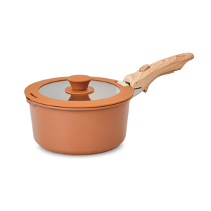 Ensemble de casseroles en céramique saine à double épaisseur de style nordique moderne avec poignée amovible et détachable - Product Image 3