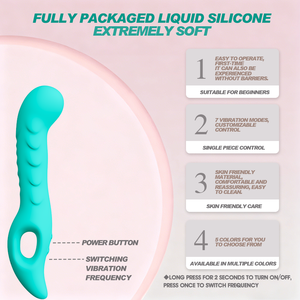 Mini vibromasseur sans fil rechargeable, charge magnétique, 7 modes, étanche, silicone non lubrifié, ultra-silencieux, faible bruit, <span class=keywords><strong>pour</strong></span> <span class=keywords><strong>femme</strong></span> - Product Image 3