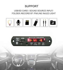 Papan dekoder <span class=keywords><strong>Bluetooth</strong></span> 12v, pemutar MP3, modul Audio, papan penguat daya, aksesori Audio, kartu <span class=keywords><strong>Bluetooth</strong></span>, Radio FM - Product Image 2