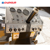 Mini compacteur hydraulique de rouleau de route de béton vibratoire de tambour simple à bas carburant pour l'exportation