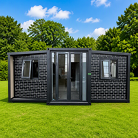 Maison Capsule Préfabriquée/Modulaire/Extensible Personnalisable en Couleur, Écologique, avec Cuisine Solaire et Chambre