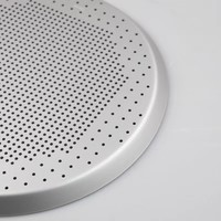 Vente directe d'usine, moule à pizza perforé de 7/8/9/10/11/12/13/14/15/16 pouces, outils de cuisson, moule à pizza
