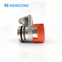 Nouveaux connecteurs rapides droits en alliage d'aluminium pour transmission de signal électrique de pièces automobiles à énergie nouvelle